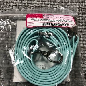 NIP Sky Blue Thirty One Crossbody Purse Strap